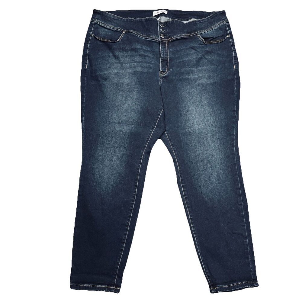 Lane Bryant High Rise Jegging Jeans Plus 26 Blue Flex Magic Measures 44 x 27.5